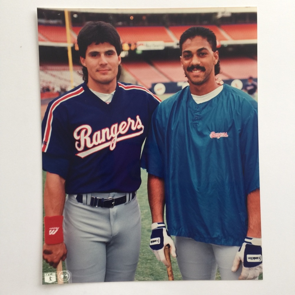 Jose Canseco and Juan Igor Gonzalez 8”x10” photo